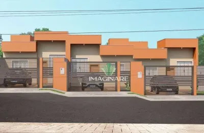 Casa com 2 dormitórios à venda, 64 m² por r$ 350.000 - positano - cascavel/pr