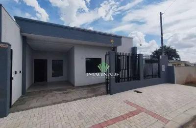Casa com 3 dormitórios à venda, 77 m² por r$ 430.000 - nova cidade - cascavel/pr