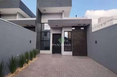 Casa com 2 dormitórios sendo 01 suíte  à venda, 60 m² por r$ 420.000