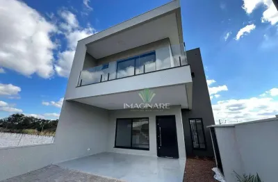 Sobrado com 1 suíte + 2 quartos à venda, 138 m² por r$ 790.000 - cascavel velho - cascavel/pr