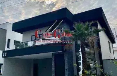 Sobrado com 4 quartos, 300m², à venda em caçapava, condomínio terras do vale