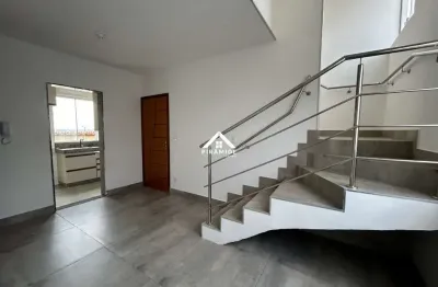 Cobertura com 2 quartos para alugar no novo progresso, contagem  por r$ 2.500