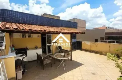 Cobertura com 5 quartos à venda em paquetá, belo horizonte  por r$ 720.000
