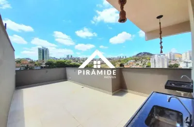 Cobertura com 3 quartos para alugar em paquetá, belo horizonte  por r$ 4.600