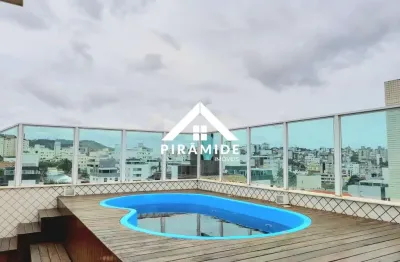 Cobertura com 4 quartos para alugar no castelo, belo horizonte  por r$ 10.000