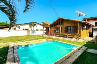 Casa com 2 dormitórios para alugar, 70 m² por r$ 2.500,00/mês - porto d'aldeia - são pedro da aldeia/rj