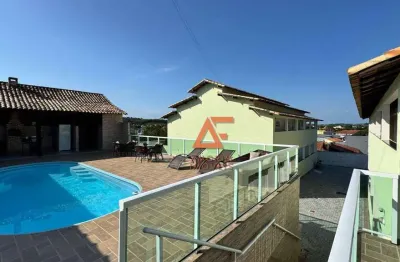 Apartamento com 1 dormitório para alugar, 28 m² por r$ 1.350,00/mês - balneário são pedro - são pedro da aldeia/rj