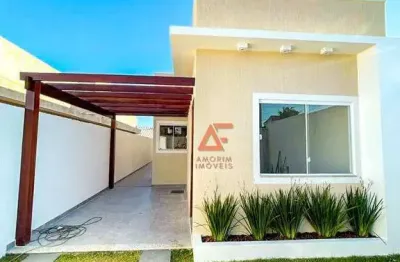 Casa com 3 dormitórios à venda, 75 m² por r$ 299.000,00 - recanto do sol - são pedro da aldeia/rj