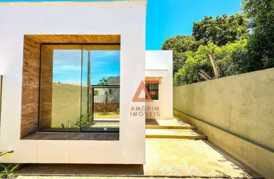 Casa com 3 dormitórios à venda, 100 m² por r$ 360.000,00 - balneário são pedro - são pedro da aldeia/rj