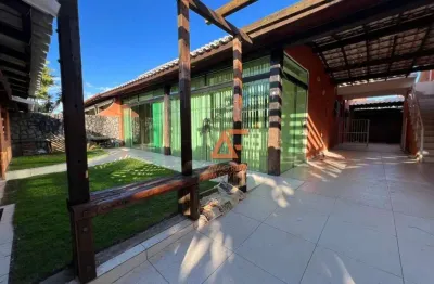 Casa com 4 dormitórios à venda, 230 m² por r$ 700.000,00 - balneário são pedro - são pedro da aldeia/rj