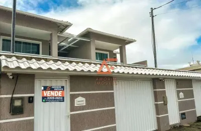 Casa com 4 dormitórios à venda, 190 m² por r$ 850.000 - nova são pedro - são pedro da aldeia/rj