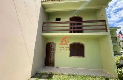 Casa com 2 dormitórios para alugar, 85 m² por r$ 2.074,00/mês - balneário são pedro - são pedro da aldeia/rj