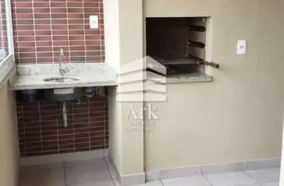 Apartamento para alugar na Vila Clementino, terraço com churrasqueira