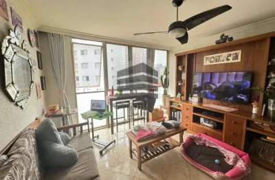 Klabin: andar alto, reformado, 2 dorms., com armários, sala 2 ambs., coz. americana, com plan