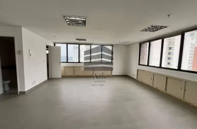 Conj. Comercial p locação ou venda com 90,12m², reformado, com 2 vagas, no Brooklin, SÃO PAULO - SP