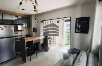 Apartamento totalmente mobiliado para locação com 45m², 1 quarto e 1 vaga - Próximo Metrô