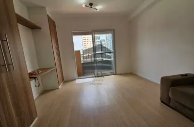 Studio mobiliado para locação com 24,63m², a 12 minutos a pé do metrô, na Vila Mariana - São Paulo