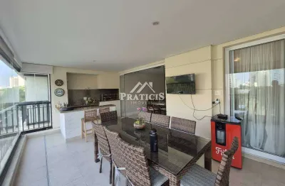 Apartamento Mobiliado  de 269m, 4 dormitórios na Chácara Klabin