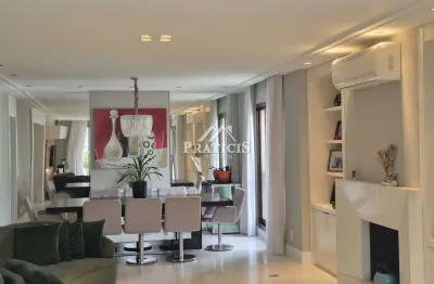 Apartamento de 220m de alto padrão para venda na Chácara Klabin