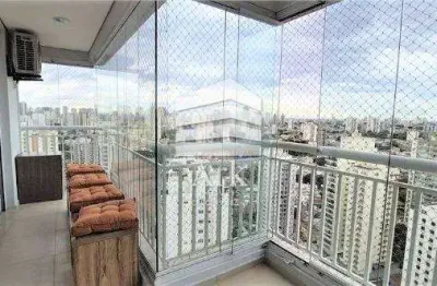 Apartamento com Varanda Gourmet e Lazer Completo na Chácara Inglesa, Locação - São Paulo
