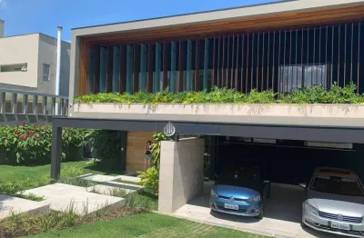 Casa com 5 dormitórios à venda, 515 m² por r$ 8.000.000,00 - condomínio reserva do paratehy - são josé dos campos/sp