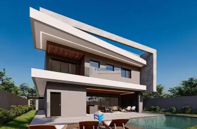 Casa à venda, 400 m² por r$ 5.990.000,00 - condomínio reserva do paratehy - são josé dos campos/sp