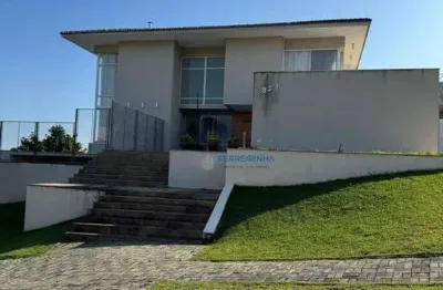 Casa com 5 dormitórios à venda, 545 m² por r$ 6.500.000,00 - condomínio reserva do paratehy - são josé dos campos/sp