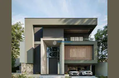 Casa com elevador, 4 suítes à venda, 396 m² por r$ 5.500.000 - urbanova - são josé dos campos/sp