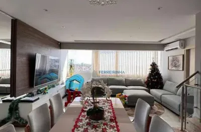 Cobertura à venda, 164 m² por r$ 1.100.000,00 - jardim satélite - são josé dos campos/sp