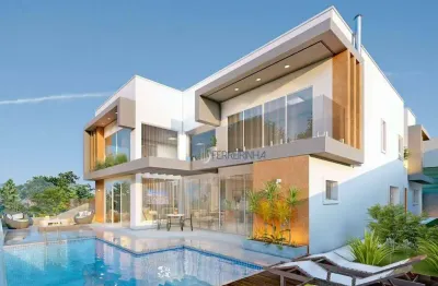 Casa com 4 dormitórios à venda, 446 m² por r$ 5.500.000,00 - condomínio reserva do paratehy - são josé dos campos/sp