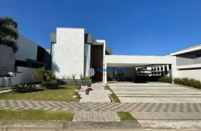 Casa com 5 dormitórios, 380 m² - venda por r$ 4.250.000 ou aluguel por r$ 23.000/mês - condomínio reserva do paratehy - são josé dos campos/sp