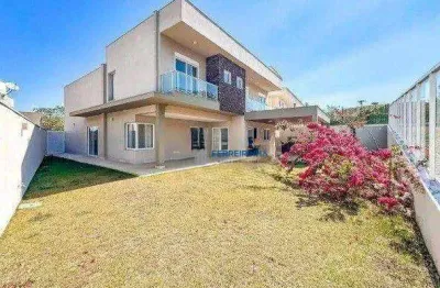 Casa com 5 dormitórios, 431 m² - venda por r$ 3.700.000,00 ou aluguel por r$ 16.750,00/mês - condomínio residencial montserrat - são josé dos campos/sp