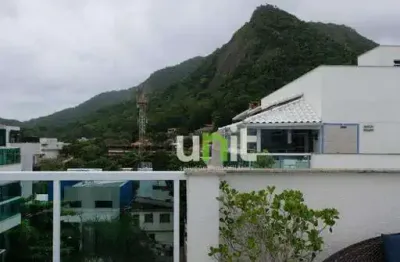Cobertura com 3 dormitórios à venda, 220 m² por r$ 1.750.000,00 - itacoatiara - niterói/rj