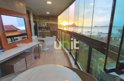 Apartamento com 4 dormitórios à venda, 183 m² por r$ 2.200.000,00 - charitas - niterói/rj