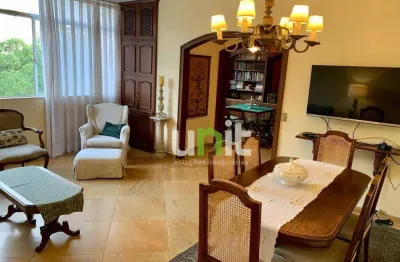 Apartamento com 3 dormitórios à venda, 142 m² por r$ 820.000,00 - icaraí - niterói/rj