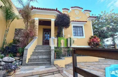 Casa com 3 dormitórios à venda, 309 m² por r$ 700.000,00 - barreto - niterói/rj