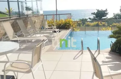 Apartamento com 4 dormitórios à venda, 173 m² por r$ 2.200.000,00 - piratininga - niterói/rj