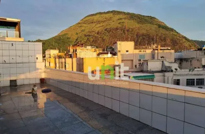 Cobertura com 6 dormitórios à venda, 360 m² por r$ 2.800.000,00 - copacabana - rio de janeiro/rj