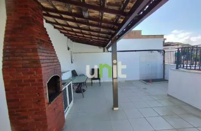 Cobertura com 2 dormitórios à venda, 100 m² por r$ 830.000,00 - santa rosa - niterói/rj