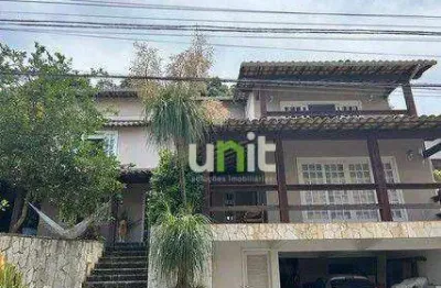 Casa com 4 dormitórios à venda, 400 m² por r$ 1.300.000,00 - pendotiba - niterói/rj