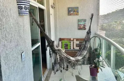 Apartamento com 2 dormitórios à venda, 70 m² por r$ 650.000,00 - santa rosa - niterói/rj