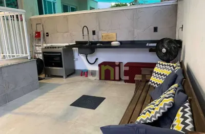 Apartamento garden com 2 dormitórios à venda, 120 m² por r$ 450.000,00 - várzea das moças - niterói/rj