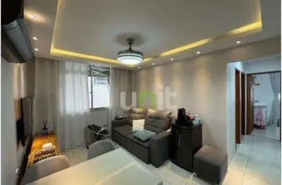 Apartamento com 2 dormitórios à venda, 60 m² por r$ 310.000,00 - largo do barradas - niterói/rj
