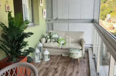 Apartamento com 2 dormitórios à venda, 93 m² por r$ 750.000,00 - santa rosa - niterói/rj