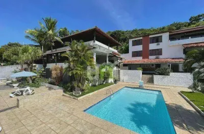 Casa com 4 dormitórios à venda, 1300 m² por r$ 2.800.000,00 - itaipu - niterói/rj