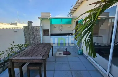 Cobertura com 3 dormitórios à venda, 200 m² por r$ 1.575.000,00 - icaraí - niterói/rj