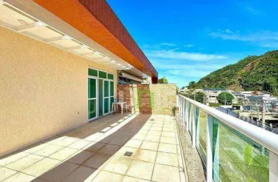 Cobertura com 3 dormitórios à venda, 116 m² por r$ 1.460.000 - itacoatiara - niterói/rj