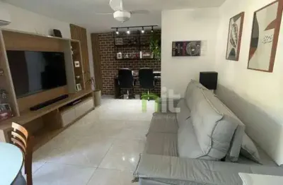 Apartamento com 2 dormitórios à venda, 70 m² por r$ 565.000 - santa rosa - niterói/rj