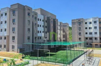Apartamento com 2 dormitórios à venda, 41 m² por R$ 197.000 - Neves - São Gonçalo/RJ