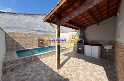 Casa com 2 quartos, jardim praia grande, mongaguá - r$ 379 mil, cod: 12320